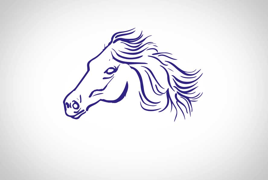 طراحی لوگو مزرعه اسب