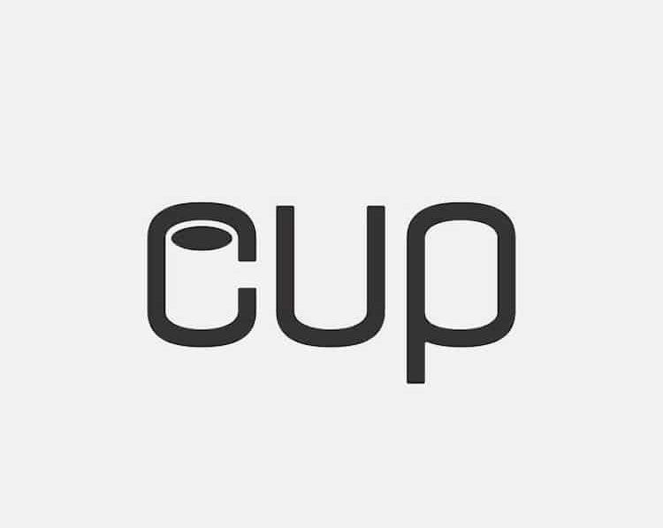 طراحی لوگو خلاقانه CUP