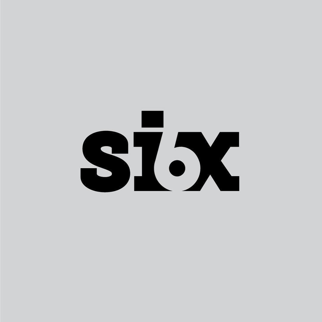 لوگو تایپ خلاقانه SIX